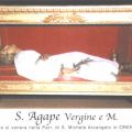 Agape vergine e martire